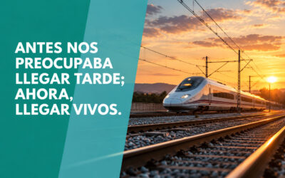 Antes nos preocupaba llegar tarde; ahora, llegar vivos.